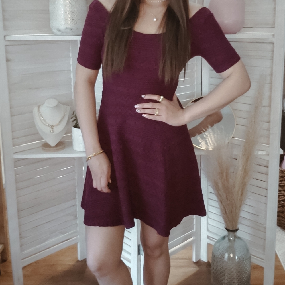 Women's skater mini dress